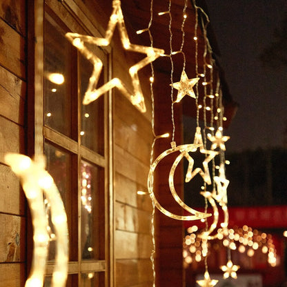 Skanto | Solar Moon Star Lamp LED Spotlight Decoration