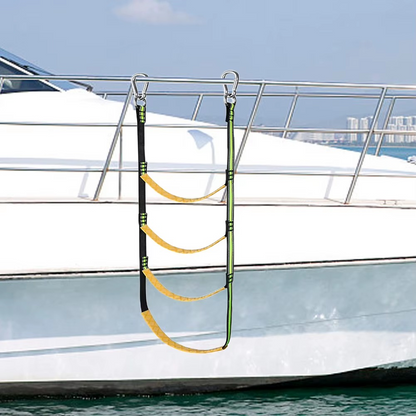 BowLift | Portable Nylon Rope Boat Ladder for Easy Boarding