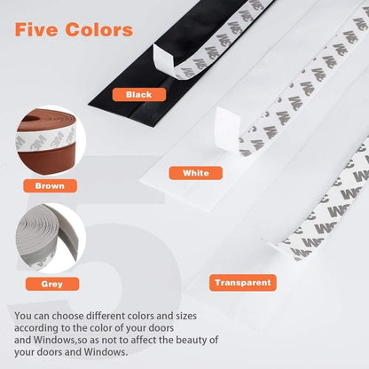 Seal Tight Self-Adhesive Door Bottom Strip | Bowlift