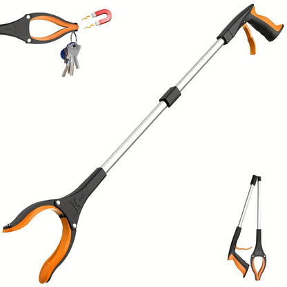 Skanto | 32-inch Grabber Tool – Lightweight, Sturdy 360° Rotating Clamp for Seniors, Pickup Tool