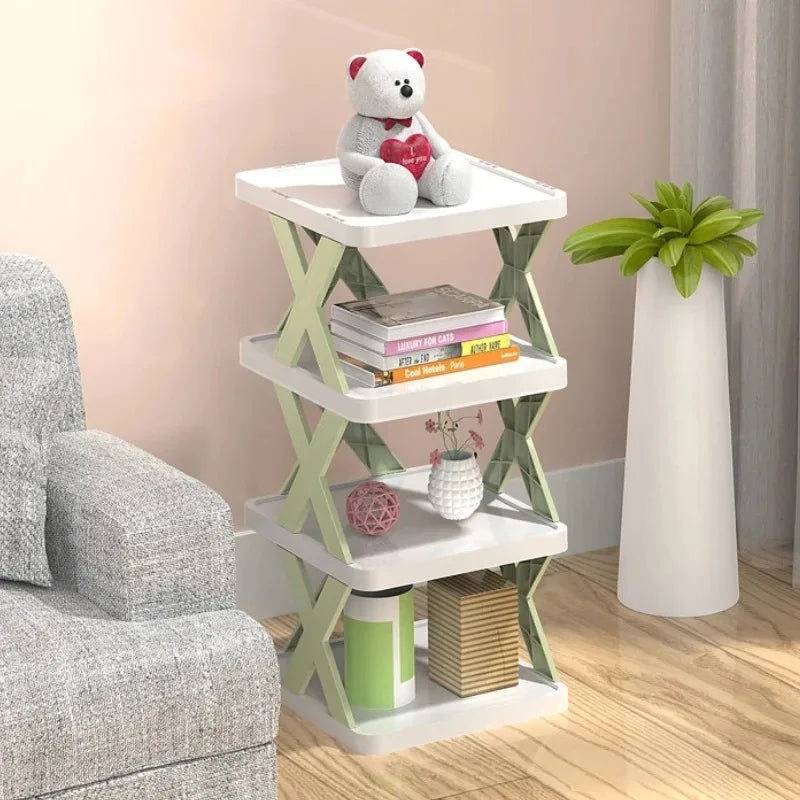 Modern multi-tiered shoe rack