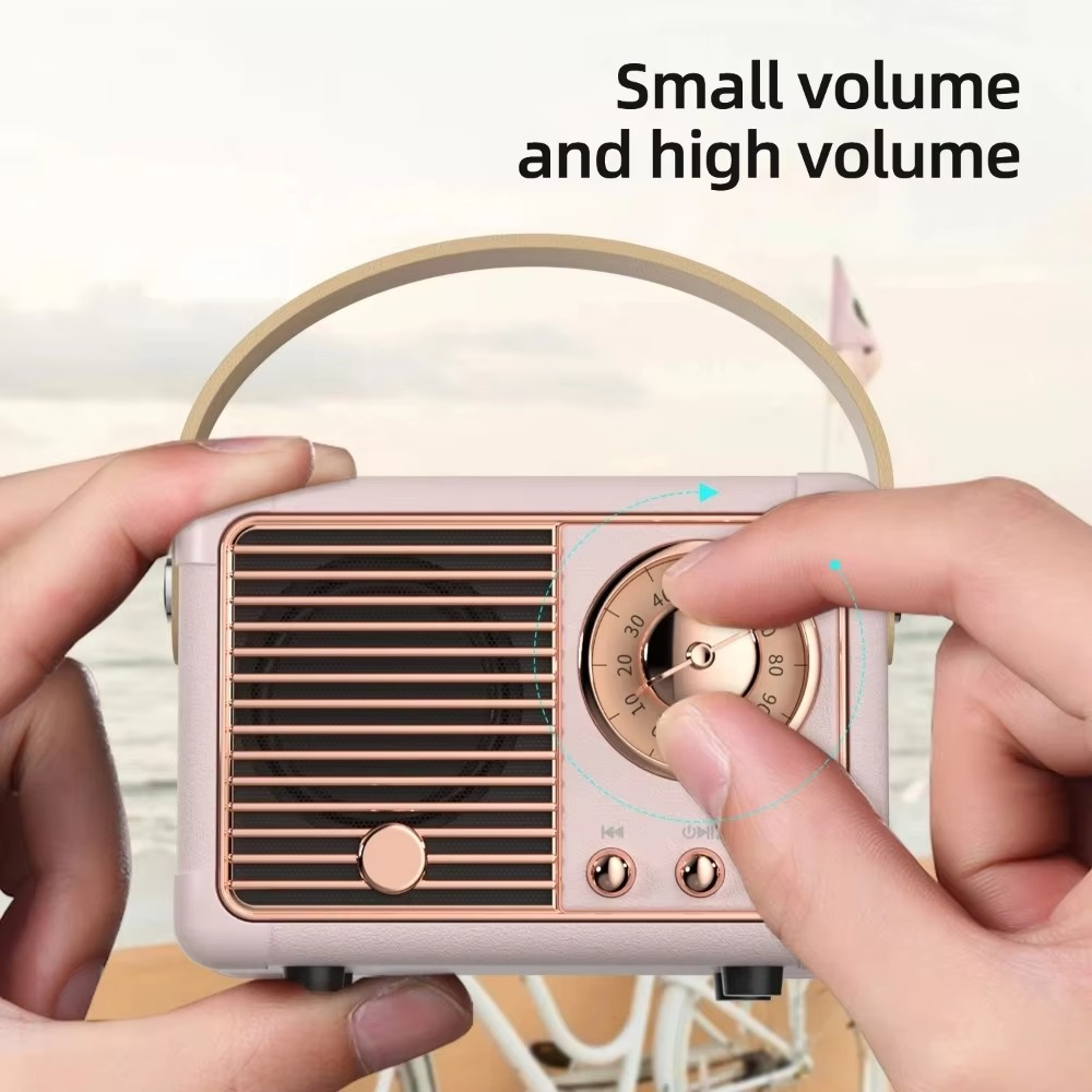 BowLift | Vintage-Style Wireless Bluetooth Speaker with Subwoofer