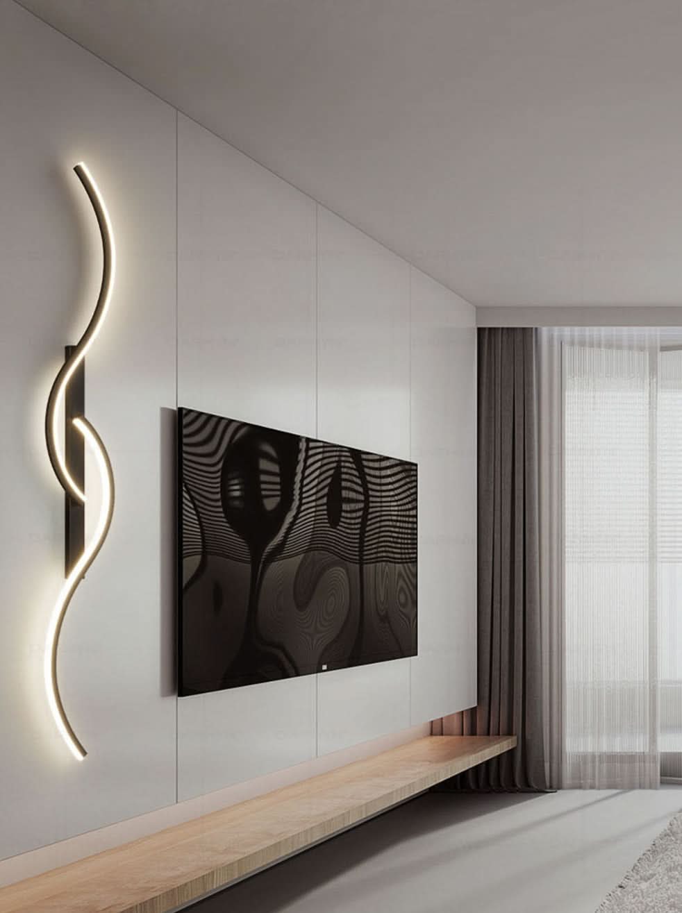 Skanto | GlowCraft LED Wall Lamp – Modern Design