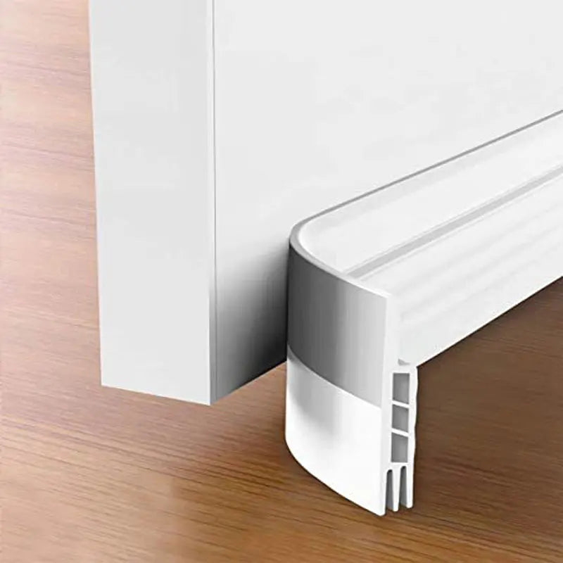 BowLift | SilentSeal door draft stopper under door seal | Cold, noise & draft protection | Self-adhesive door bottom seal interior & exterior