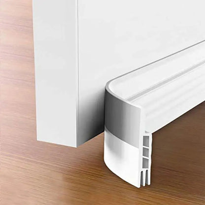 BowLift | SilentSeal door draft stopper under door seal | Cold, noise & draft protection | Self-adhesive door bottom seal interior & exterior