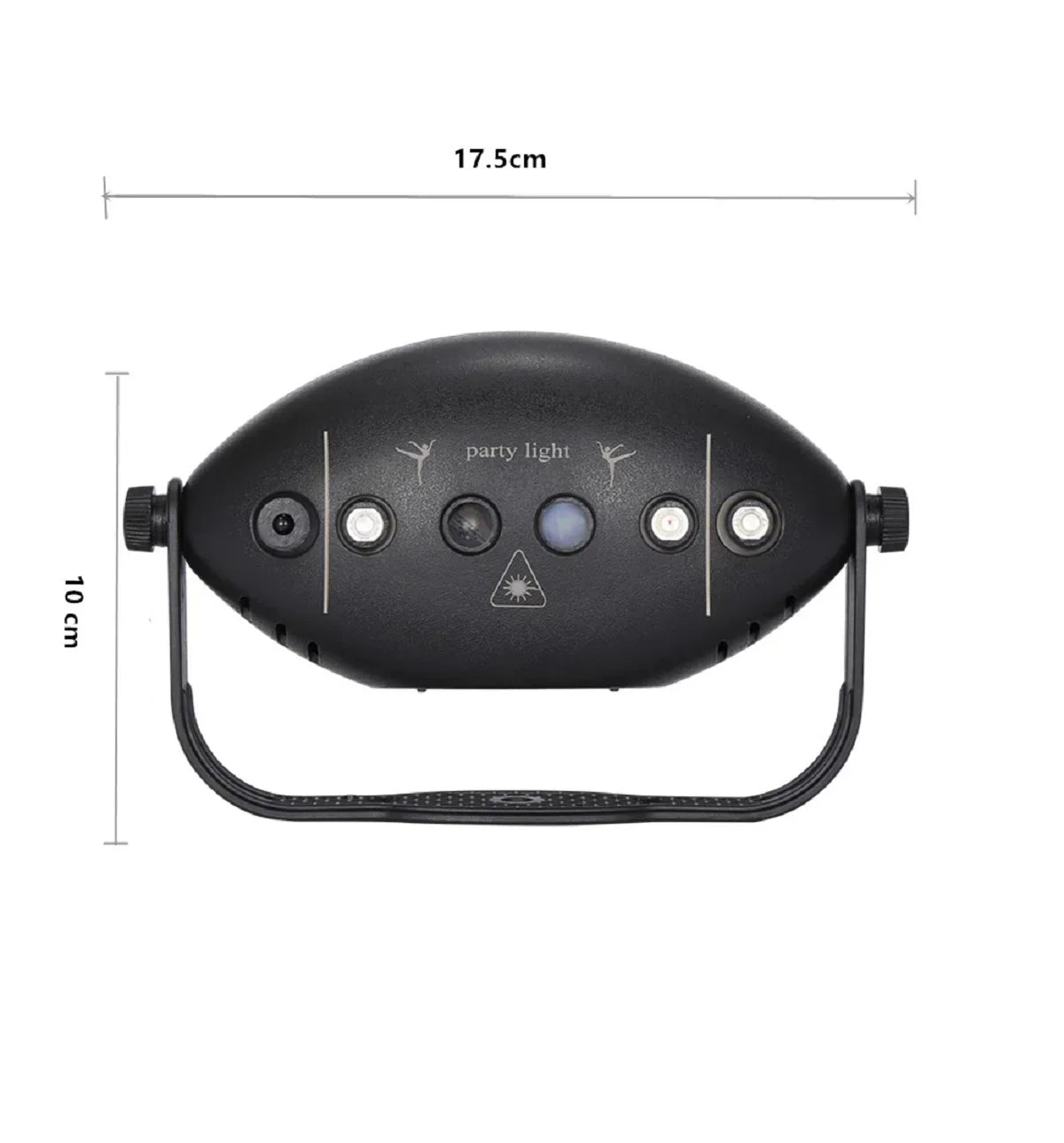 Skanto | RGB Disco Ball Stage DJ Fest Laser Projector - Strobe Light Club Home Holiday Decoration Lamp for Party Atmosphere