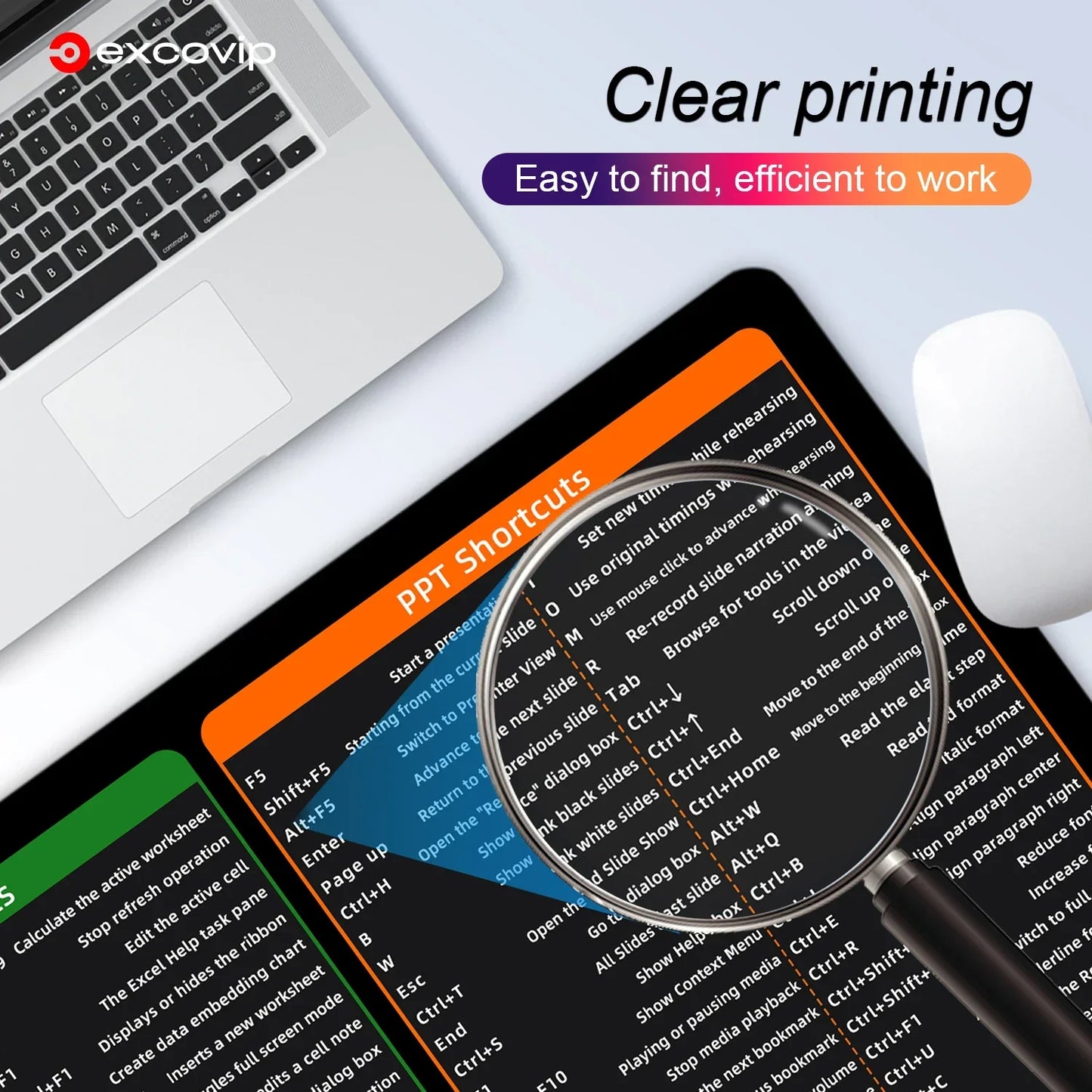 BowLift | Shortcut Keys Mouse Pad