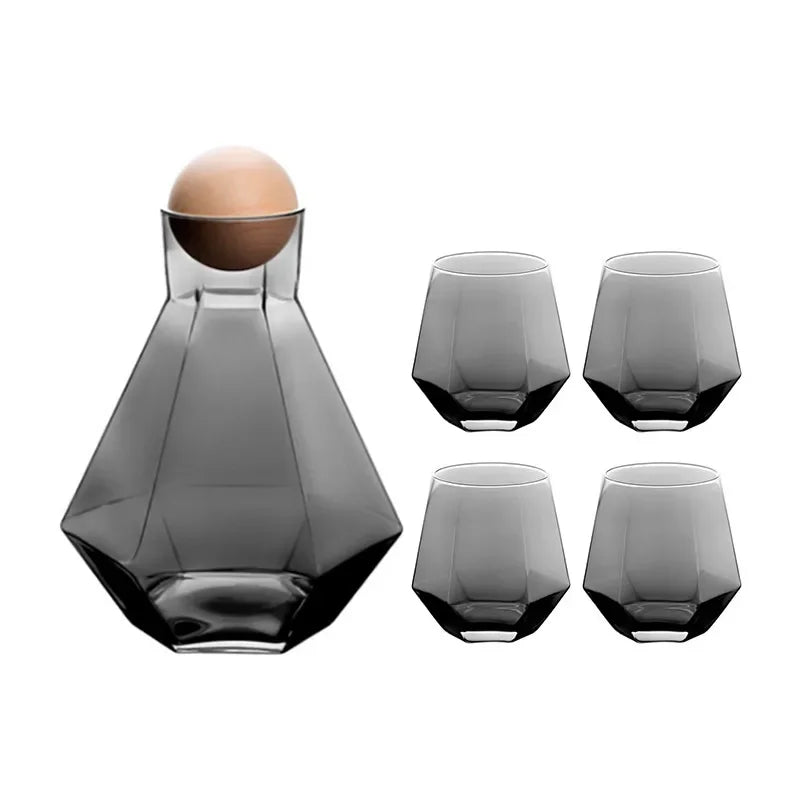 Diamond Drinkware 5-Piece Set Brehn