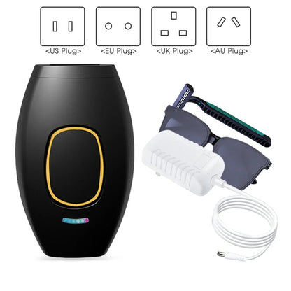 Sandsberg Bikini IPL 500.000 Flash Epilator Impulse Permanent Laser Epilator Painless For Women Hair Removal Home Use Devices