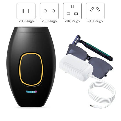 Skanto | Bikini IPL 500,000 Flash Epilator Permanent Laser Hair Removal Painless for Women Home Use Devices