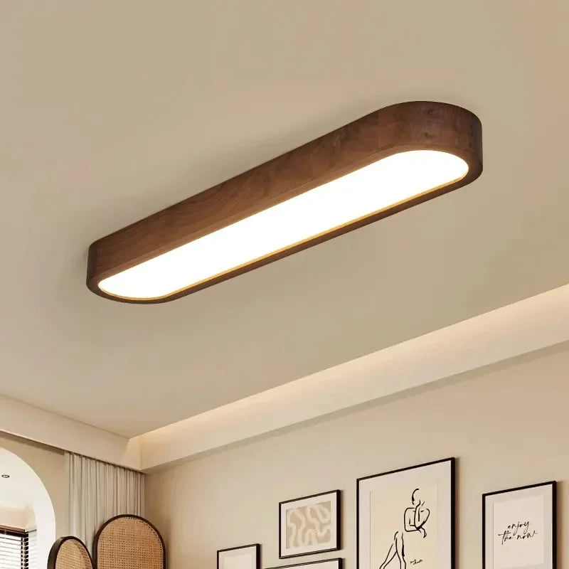 Skanto | Energy-Saving Wood LED Ceiling Lamp