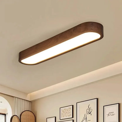 Skanto | Energy-Saving Wood LED Ceiling Lamp