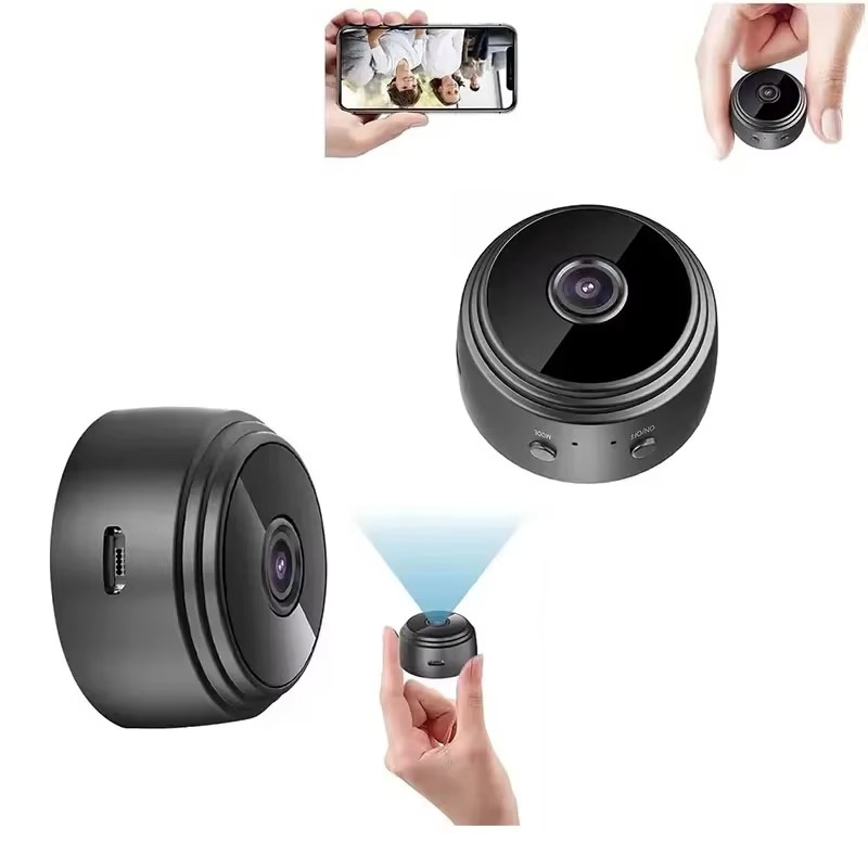 BowLift | Mini 1080p HD Wireless Security Camera with Night Vision and Audio