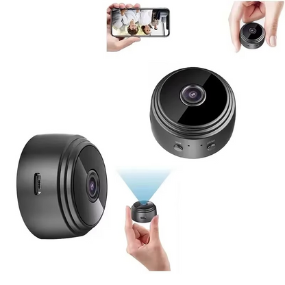 Skanto | Mini 1080p HD Wireless Security Camera with Night Vision and Audio