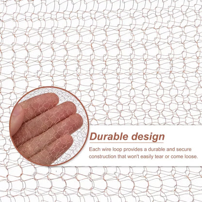 BowLift | Snailgard Copper Snail Fence Mesh Tape | Protection against Snails in the Bed & Garden | Various Lengths | Rustproof & Weather Resistant