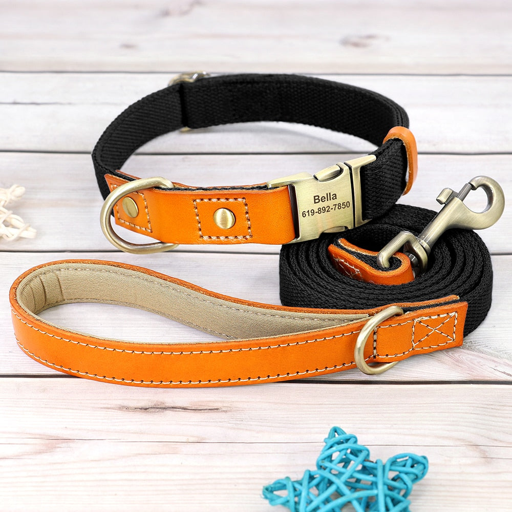Skanto | Custom Dog Collar - Leash Set