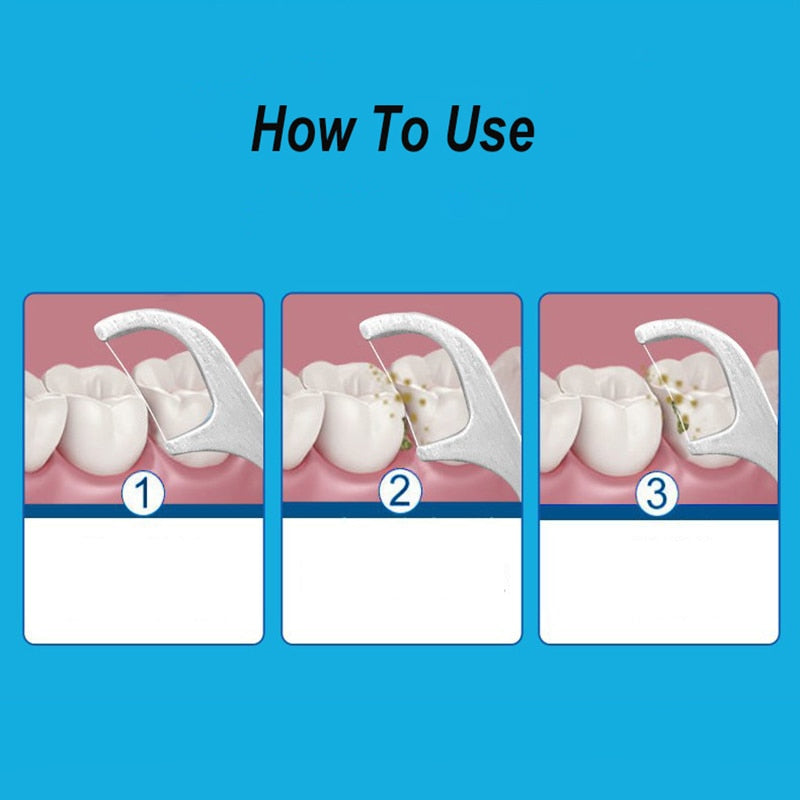 BowLift | Minty Portable Metal Toothpick Cleaner Set
