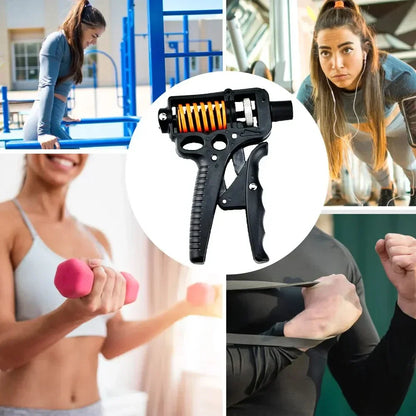 Adjustable 5-165kg Heavy Hand Grip Strengthener - Finger Expander for Arm, Wrist, and Forearm Training Kalsten