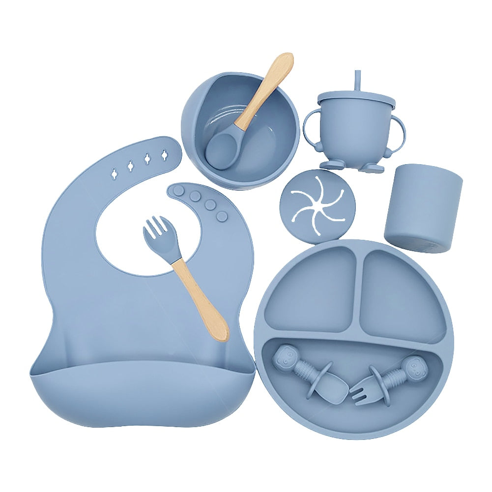 Silicone Baby Feeding Tableware Set | Karnz