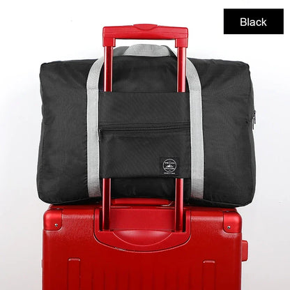 BowLift | Voyapura Folding Travel Bag | Waterproof & Ultralight | Large Capacity | Unisex Nylon Luggage