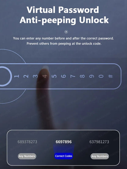 Skanto | 4-in-1 Smart Digital Fingerprint Lock