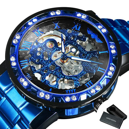 BowLift | Luminous Mechanical Titan Skeleton Watch