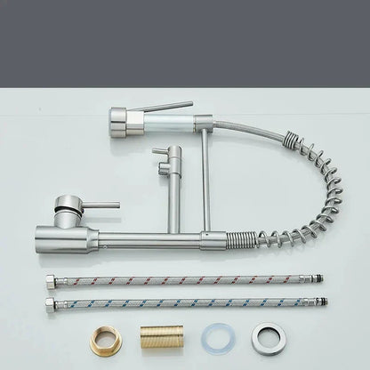 Skanto | NickelFlex Kitchen Faucet | 360° Rotation | Stainless Steel