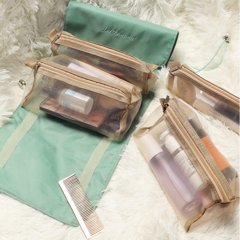 BowLift | Foldable Detachable Mesh Cosmetic Travel Bag