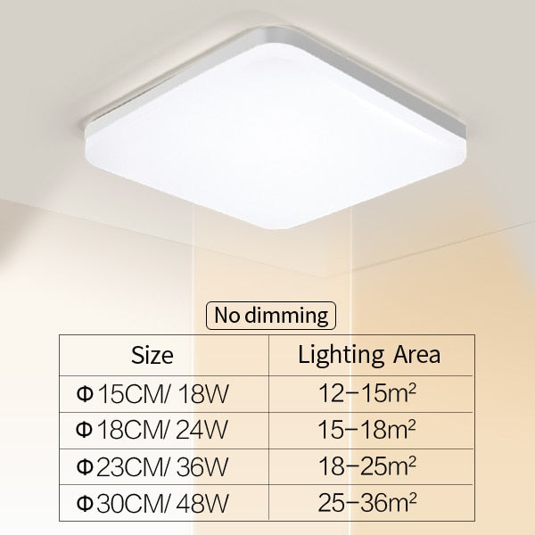 BowLift | Natural Room Sleek LED Ceiling Light