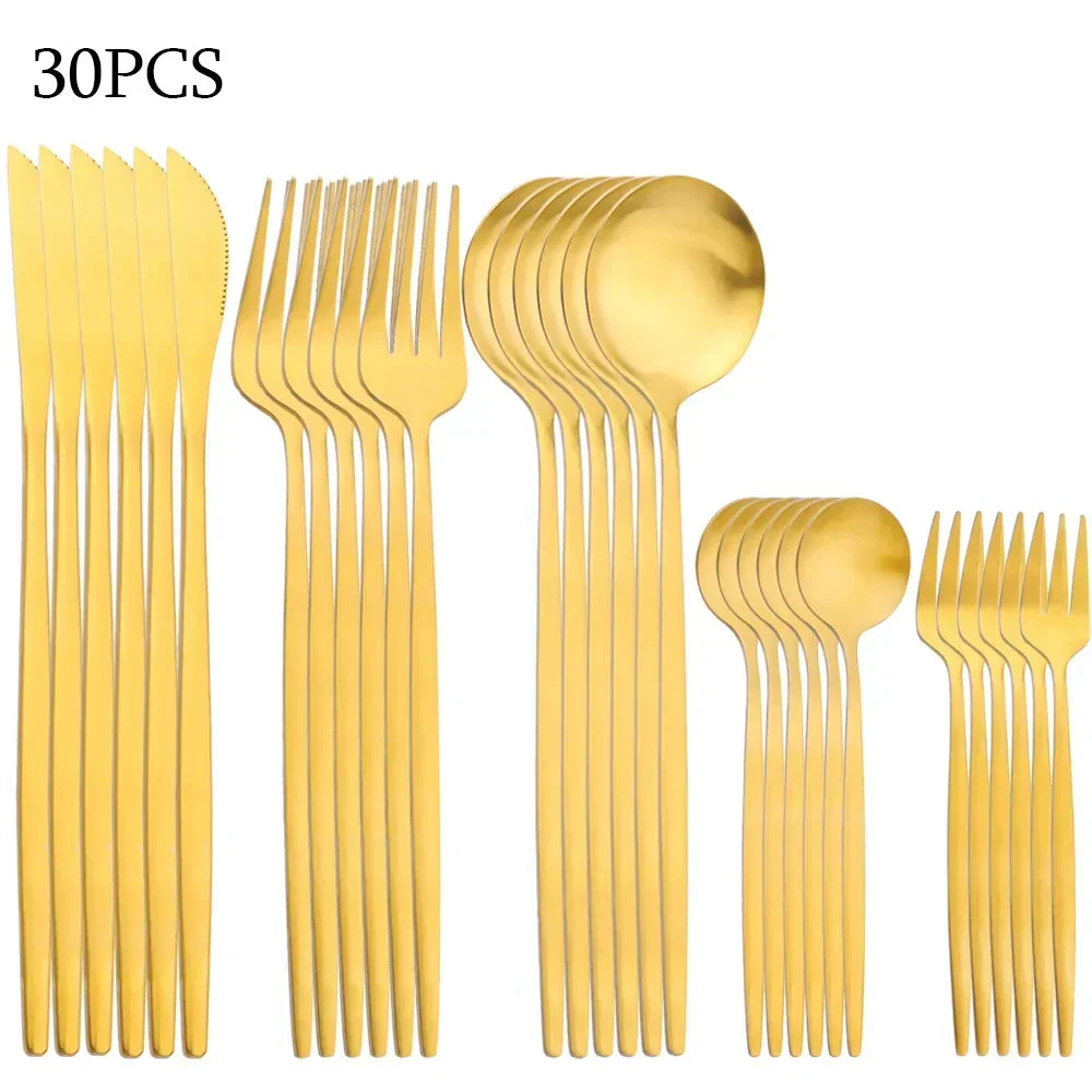 RefinedTable | 30-piece cutlery set