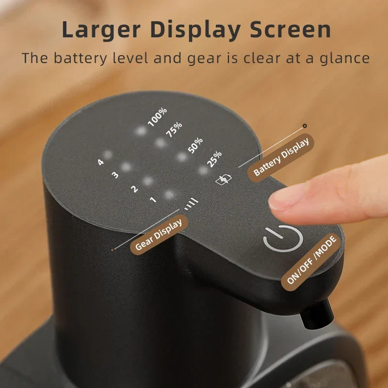 BowLift | Automatic Soap Dispenser Foamello | Wall Mounted | 500 ml | Rechargeable & Touchless | Sensor Activated Foam Function