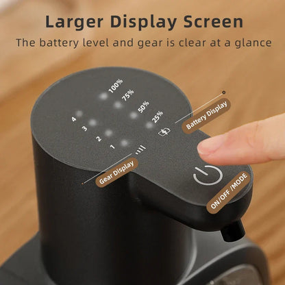 BowLift | Automatic Soap Dispenser Foamello | Wall Mounted | 500 ml | Rechargeable & Touchless | Sensor Activated Foam Function