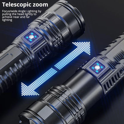 Skanto | Rechargeable 10000 Lumen LED Flashlight 1+1 FREE – Striker
