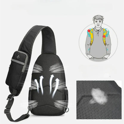 BowLift | SecurePack | Anti-Theft Waterproof Multi-Pocket Shoulder Backpack – Lightweight Crossbody Travel Bag