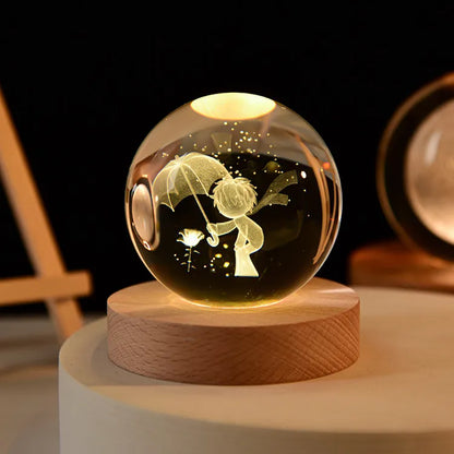Skanto | Glowing 3D Crystal Night Light – Unique Gifts for All Occasions