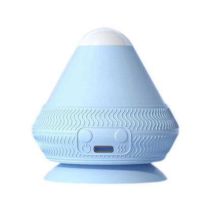 Skanto Skanto | FlexiVibe Massage Ball | USB Rechargeable | Heat & Vibration Therapy | Silicone | Portable & Self-Adhesive
