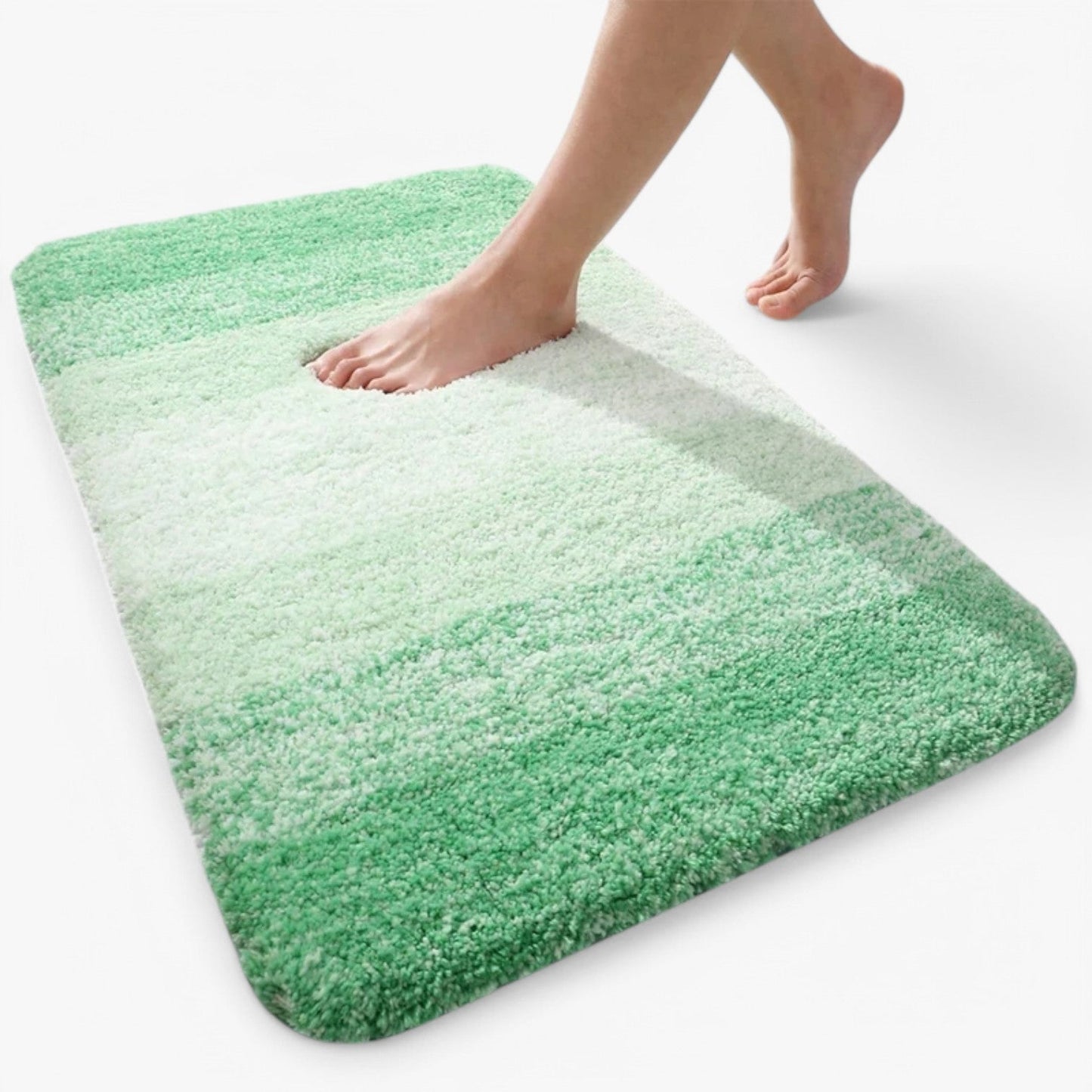 BowLift | Super Absorbent Anti-Slip Bath Mat – Quick Drying Bathroom Rug for Dry Feet