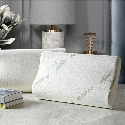 Skanto | Orthopedic Pillow Made of Bamboo Fiber with Slow Rebound and Memory Foam