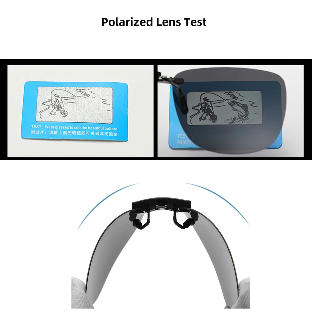 Clip-On Sunglasses polarized UV400 | Bowlift