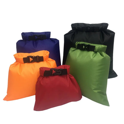Skanto | Dry Bag Set Sealon | Waterproof & Sand-Free | 5-Piece Set (1,5L–6L) | For Travel, Beach & Outdoors
