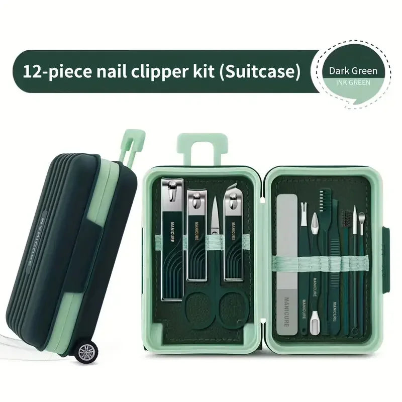 Skanto | 2023 New Anti-Splash Nail Clipper - Large Easy Nail Trimmer for Thick and Hard Nails, Household Items