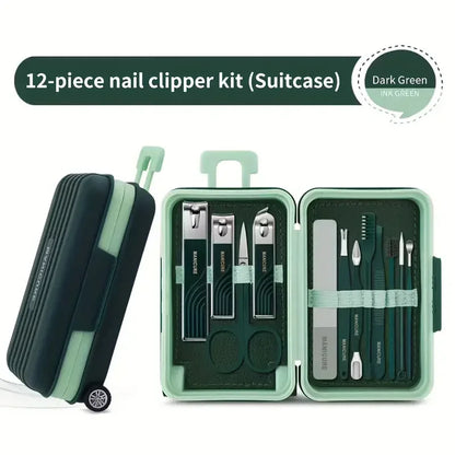 Skanto | 2023 New Anti-Splash Nail Clipper - Large Easy Nail Trimmer for Thick and Hard Nails, Household Items