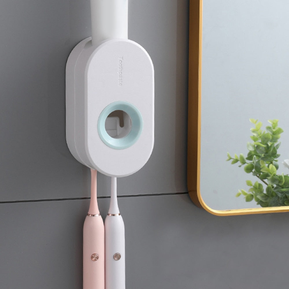 BowLift | Elegant Wall-Mounted Toothpaste Holder Dispenser