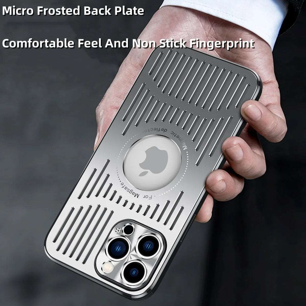 Heat-dissipating Magsafe case for the iPhone