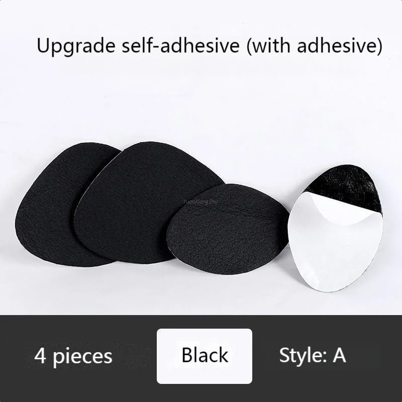 Self-adhesive shoe repair patch