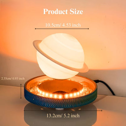 3D Saturn Space Lover Magnetic Levitating Lamp | Karnz