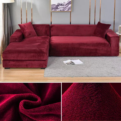 Skanto | SofaGuard™ | Elastic Velvet Sofa Cover That Saves You Money