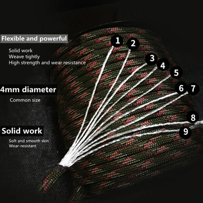 Paracord Rope 4 mm | Skanto