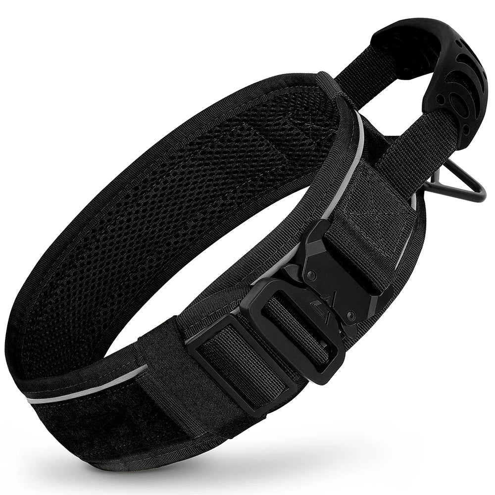 Skanto | Military Dog Training Collar – Durable, Reflective Nylon Collar