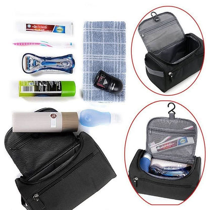 Skanto | Compact Toiletry Bag with Hook and Water-Repellent Design